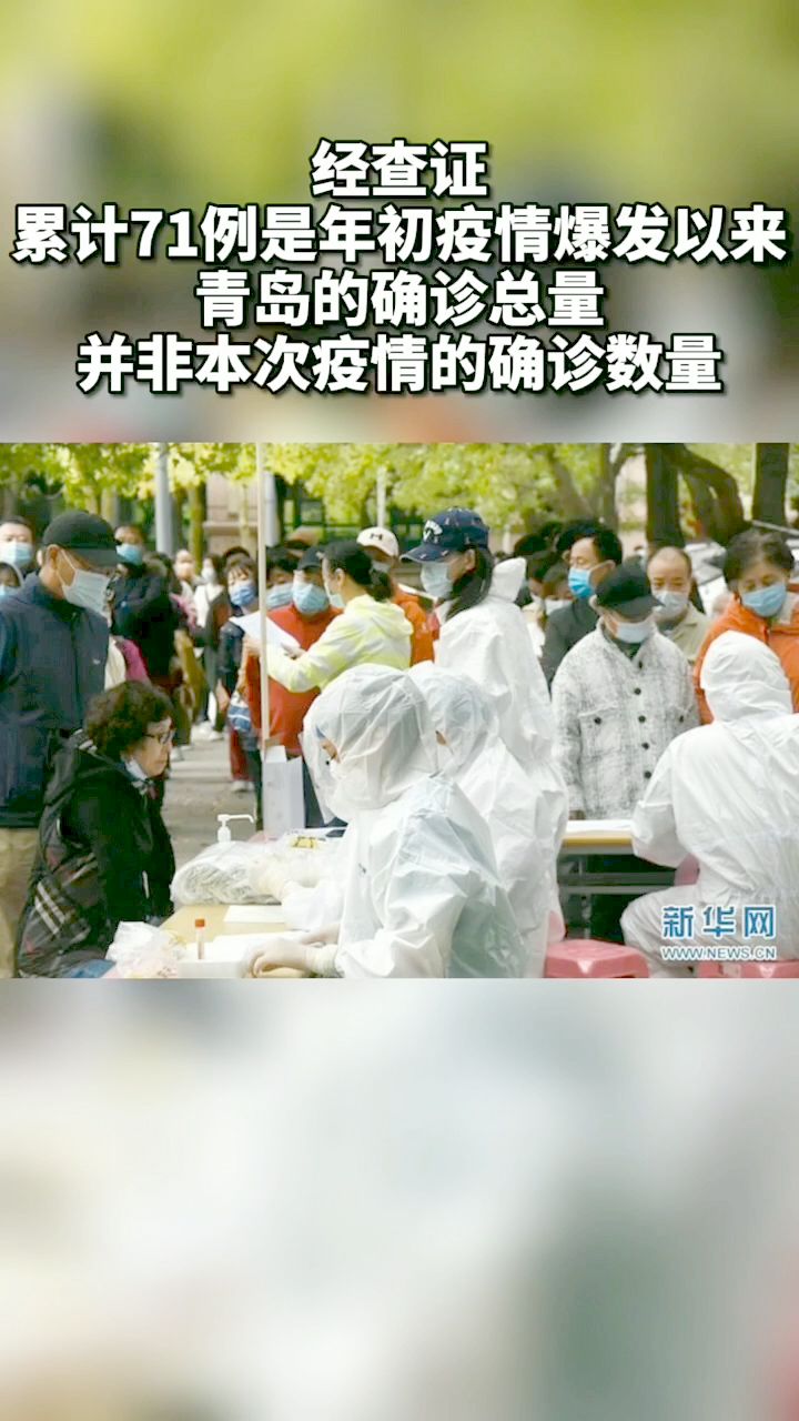 青岛疫情确诊最新消息