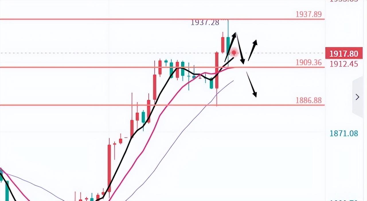 黄金最新行情走势图今日