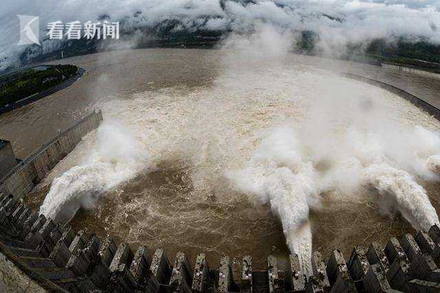 最新三峡泄洪流量