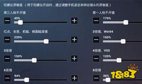 和平精英最新点灵敏度
