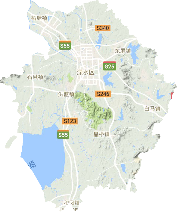 南京溧水区最新地图