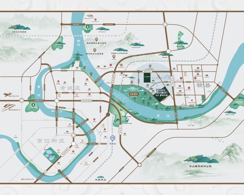 赣州市水东最新规划
