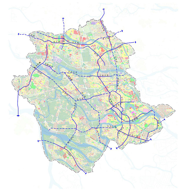 顺德杏坛最新道路规划