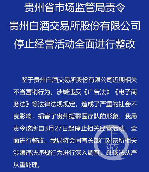 交易所整改最新情况