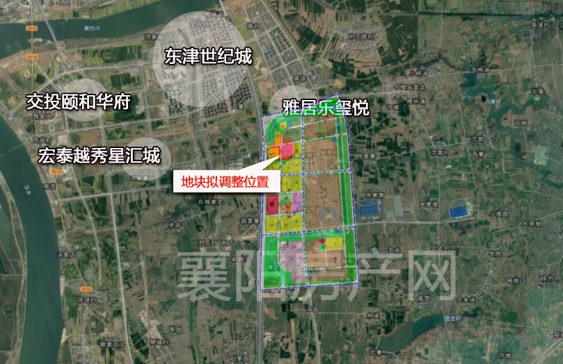 襄阳东津最新规划图
