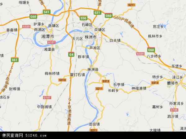 株洲市最新地图