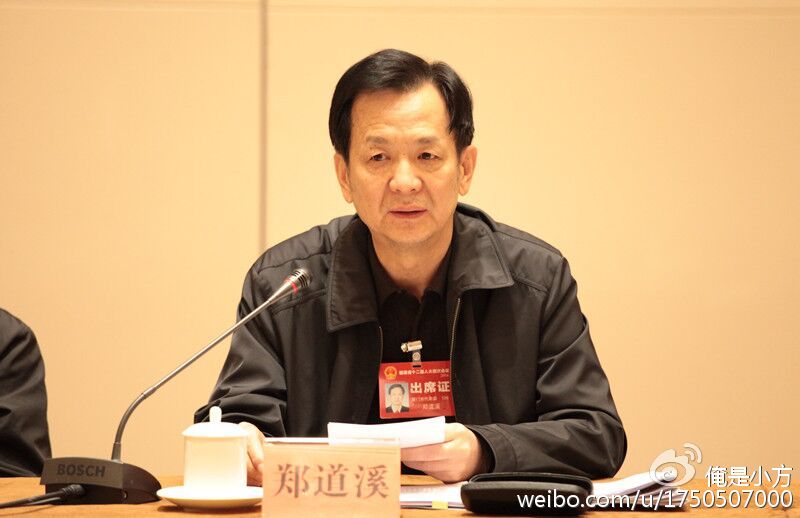 福建郑道溪最新任职