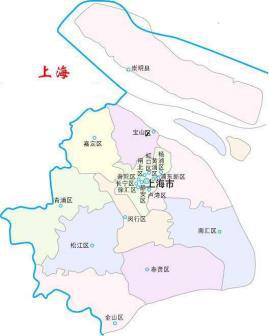 上海市最新区域划分