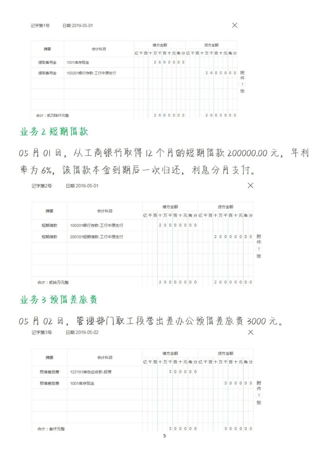 最新物流会计账务处理