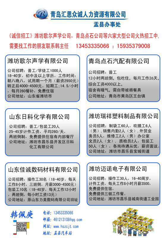 莱西博锐克最新招聘