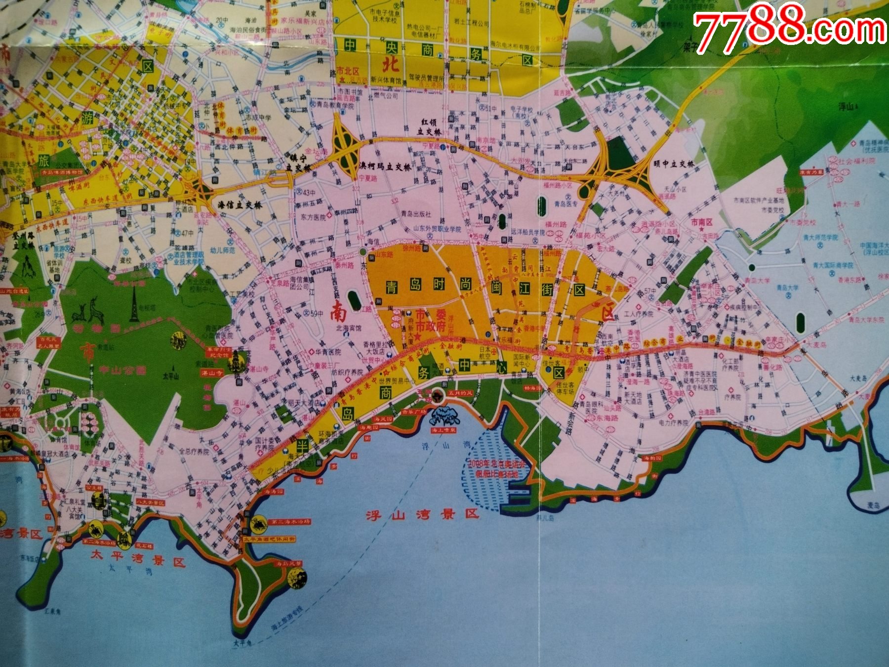 青岛公交线路图 最新