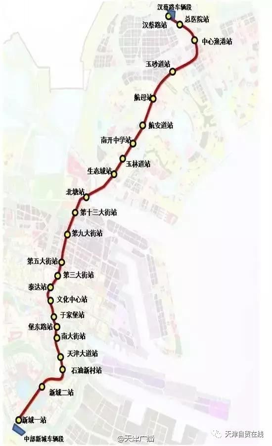 天津地铁12号线最新线路图,天津地铁12号线最新线路图，城市脉络的新拓展