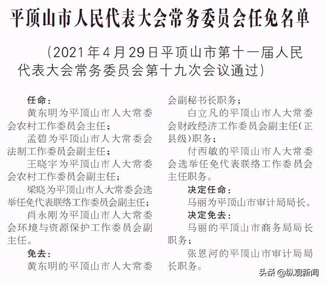 平顶山市政府最新任命,平顶山市政府最新任命，推动城市新发展，展现领导新力量