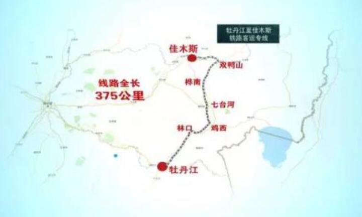 牡佳高铁最新路线图,牡佳高铁最新路线图，连接东北的交通枢纽